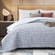 Lattice 7 oz. Coverlet - Queen 94"x96"