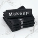 Hotel Makeup Washcloth - Black 100% Cotton
