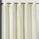71" x 74" Pre-Hooked Poly Shower Curtain - 12/ctn.