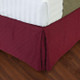Jacquard Bed Skirt - Full XL 54" x 80" +15" Drop