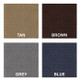 Jacquard Bed Skirt - Full XL 54" x 80" +15" Drop