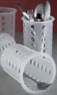 Plastic Flatware Cylinders