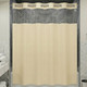 71" x 74" Vision Poly Shower Curtain - 12/ctn.