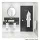 Spellbound 10" Hand Towel Bar (Polished Chrome)