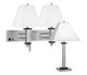 Replacement Square Shade for Wall Lamps - 9"H x 5"/5"T x 10"/10"B