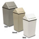 21 gal. Swing Top Receptacle - 15" L 15" W x 38" H