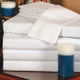 Thomaston 180 ct. White Flat Sheets - Full XL 81"x108"
