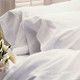 Thomaston 250 ct. White Flat - Full XL - 84"x115"