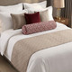 Geo Designer Bed Scarves & Bolster Pillows