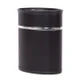 Lux 13 qt. Oval Wastebasket with Top and Bottom Bumpers