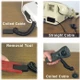5' Straight Cable w/Plugs