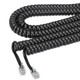 Softalk Modular Plug Handset Coil Cord - 12' Length