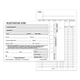 4" x 6" Double-Sided Registration Card (With Numbers) - 500/pk.
