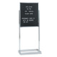 Black Plastic Letterboard Inserts