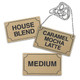 Gold Custom Beverage Necklace Sign