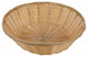 9" Round Woven Basket - 1 Dozen