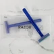 Wrapped Twin Edge Razor - 250/bx.