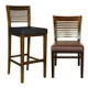 Custom Wood Decorative Ladder Back Stool