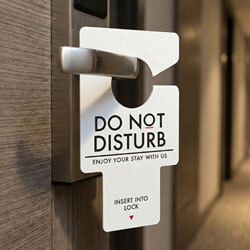 Do Not Disturb Door Hangers