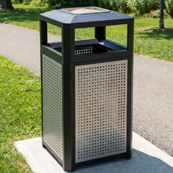 Ash and Trash Receptacles