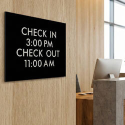 Engraved and Printed Signs