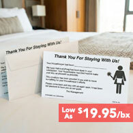 Housekeeping Maids Tip Envelopes