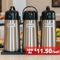 Airpot Signs for Restaurants and Hotels