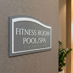 ADA Braille Room Signs