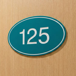 Engraved Door Number Signs