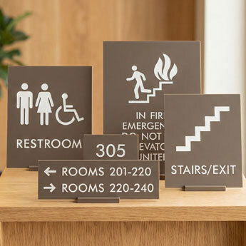 Hotel Engraved Signs