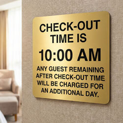 In Room Message Signs