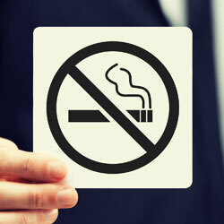 No Smoking Signs