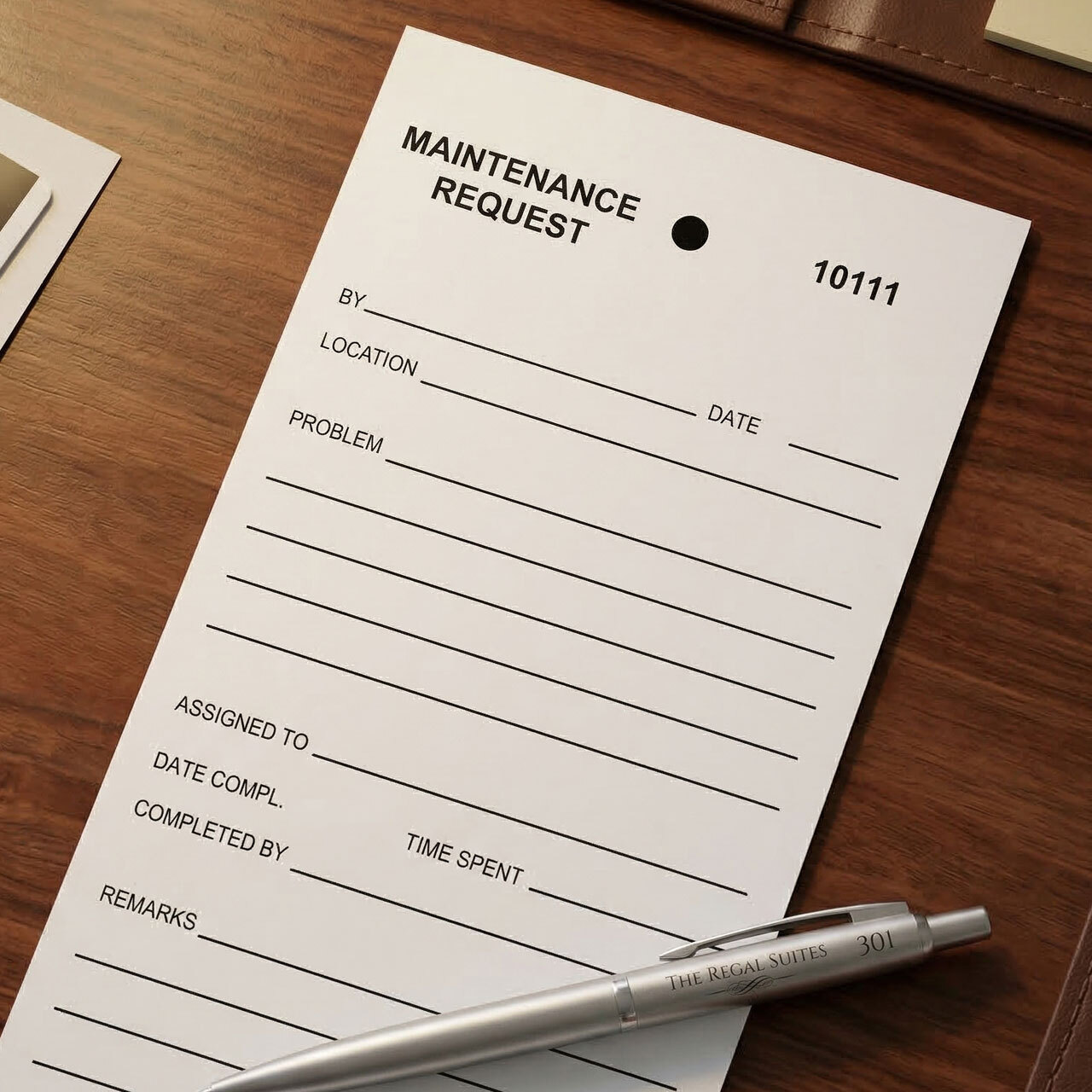 Maintenance Request Forms