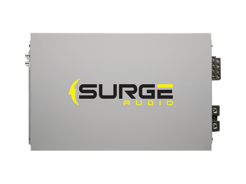 PS-2000.4 — top panel with Surge Audio logo