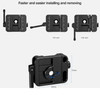 Leofoto LSC-50 Lever-Release Hybrid Clamp (Bolt-On Style) Dark Night Outdoors LSC-50 65