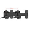 RIX Quick Detach Picatinny Mount 1.5" Height Compatible with LEAP & TOURER (QDM-L01)