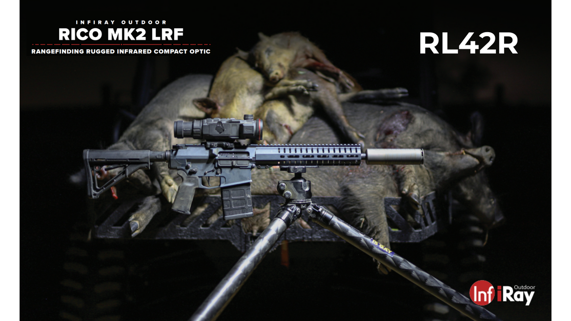 iRay's Thermal Weapon Scope RICO MK2 LRF RL42R