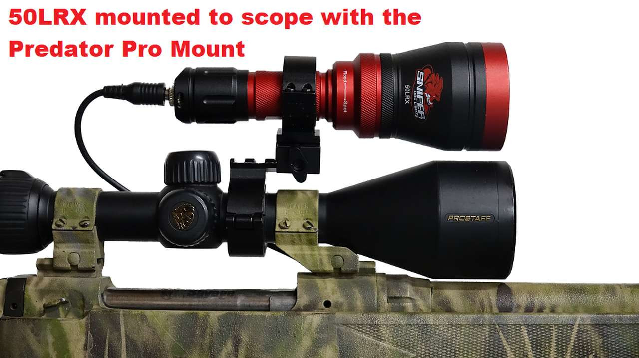 50LRX Gun Hunters Package With 1 - 4 Colors - Best IR Light!