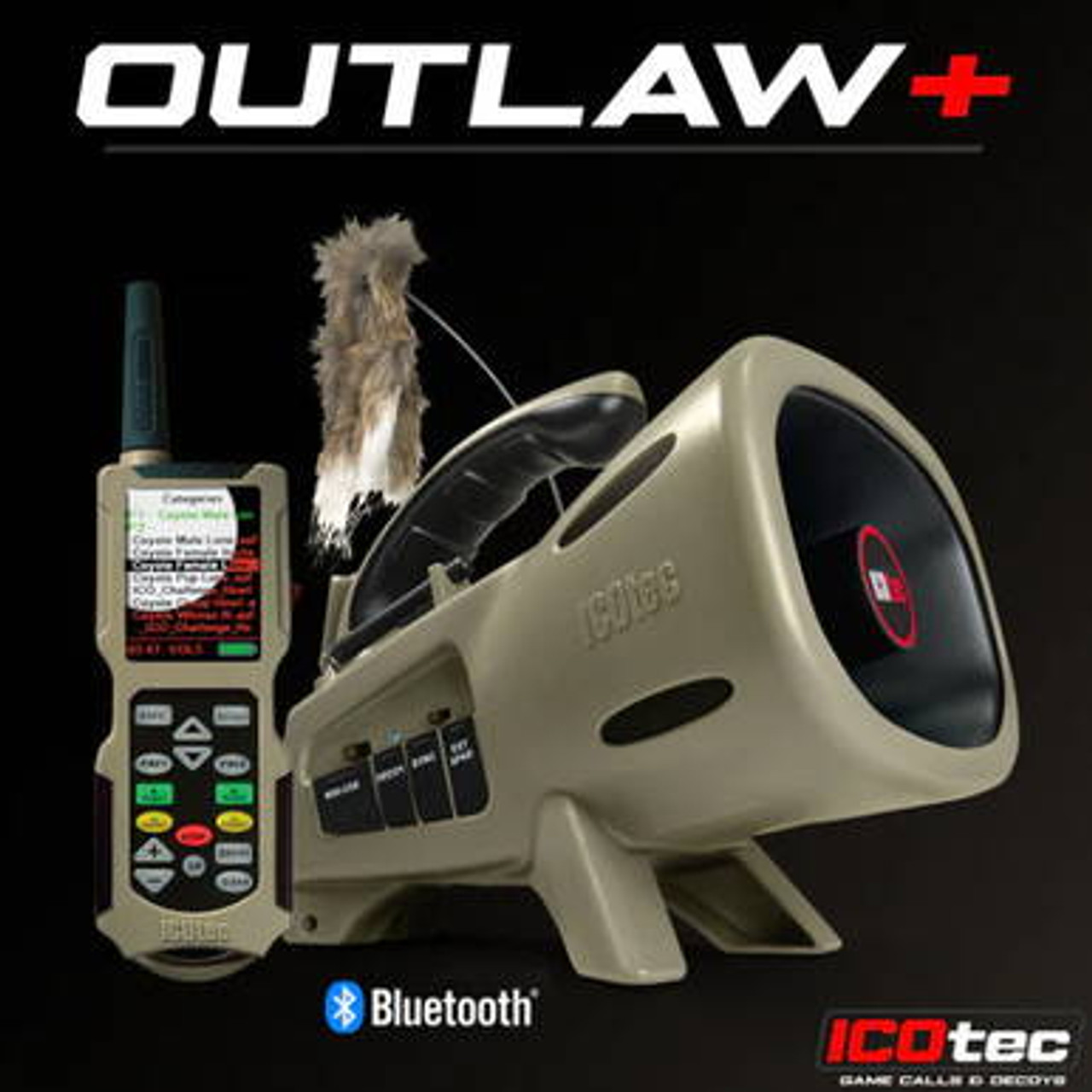 OUTLAW+ Professional Programmable Predator Call/Decoy Combo with Bluetooth (165 calls)