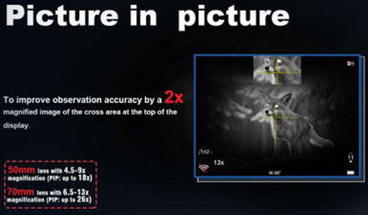 Pard  DAY & NIGHT VISION RIFLE SCOPE with LRF Pard  DAY & NIGHT VISION RIFLE SCOPE with LRF