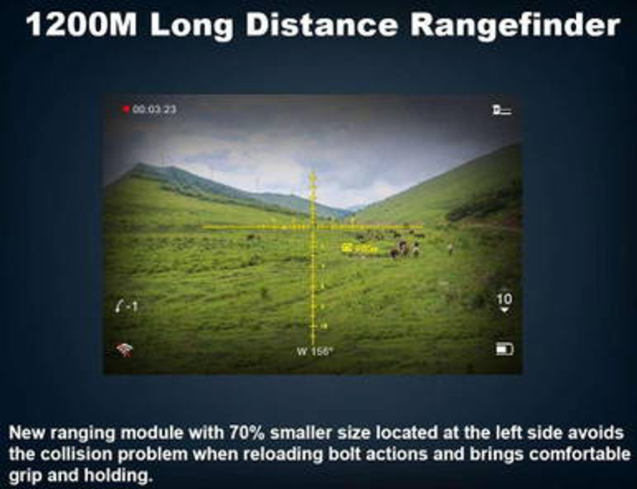 Pard  DAY & NIGHT VISION RIFLE SCOPE with LRF Pard  DAY & NIGHT VISION RIFLE SCOPE with LRF