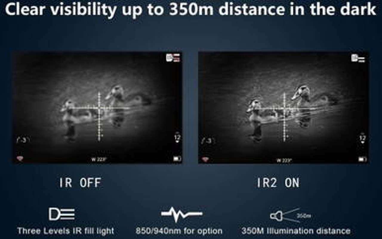 Pard  DAY & NIGHT VISION RIFLE SCOPE with LRF Pard  DAY & NIGHT VISION RIFLE SCOPE with LRF