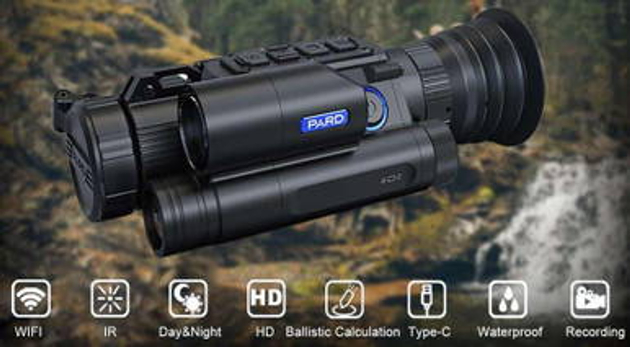 Pard  DAY & NIGHT VISION RIFLE SCOPE with LRF Pard  DAY & NIGHT VISION RIFLE SCOPE with LRF