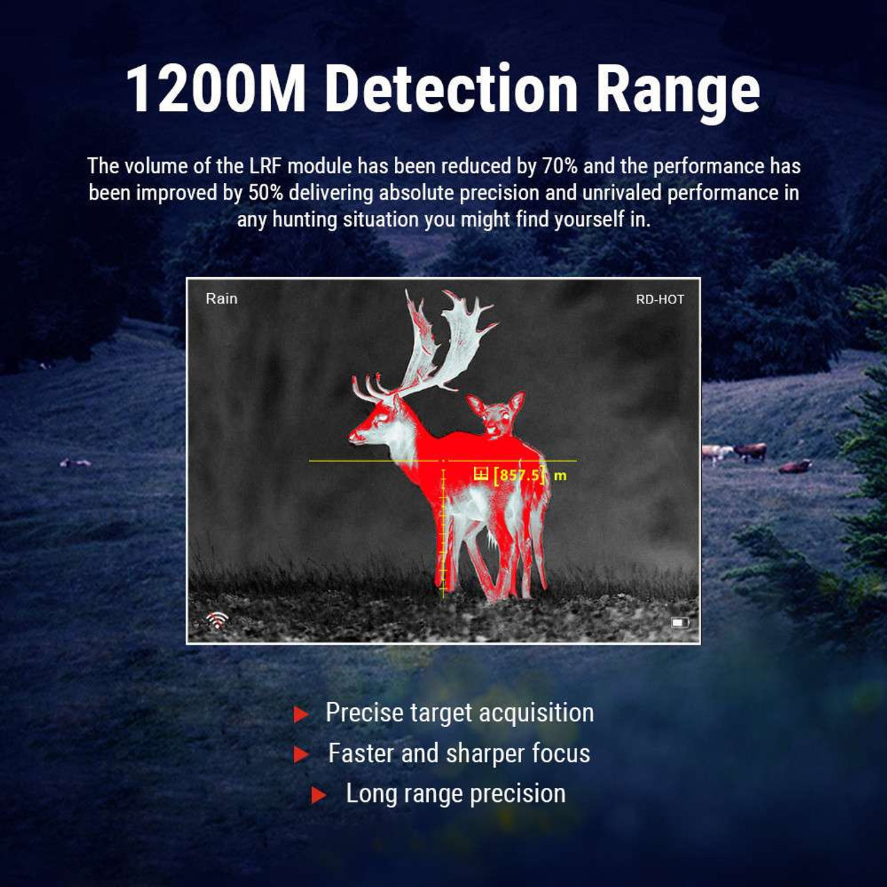 PARD SA32 -25 LRF THERMAL SCOPE PARD SA32-25 w/lrf 2699