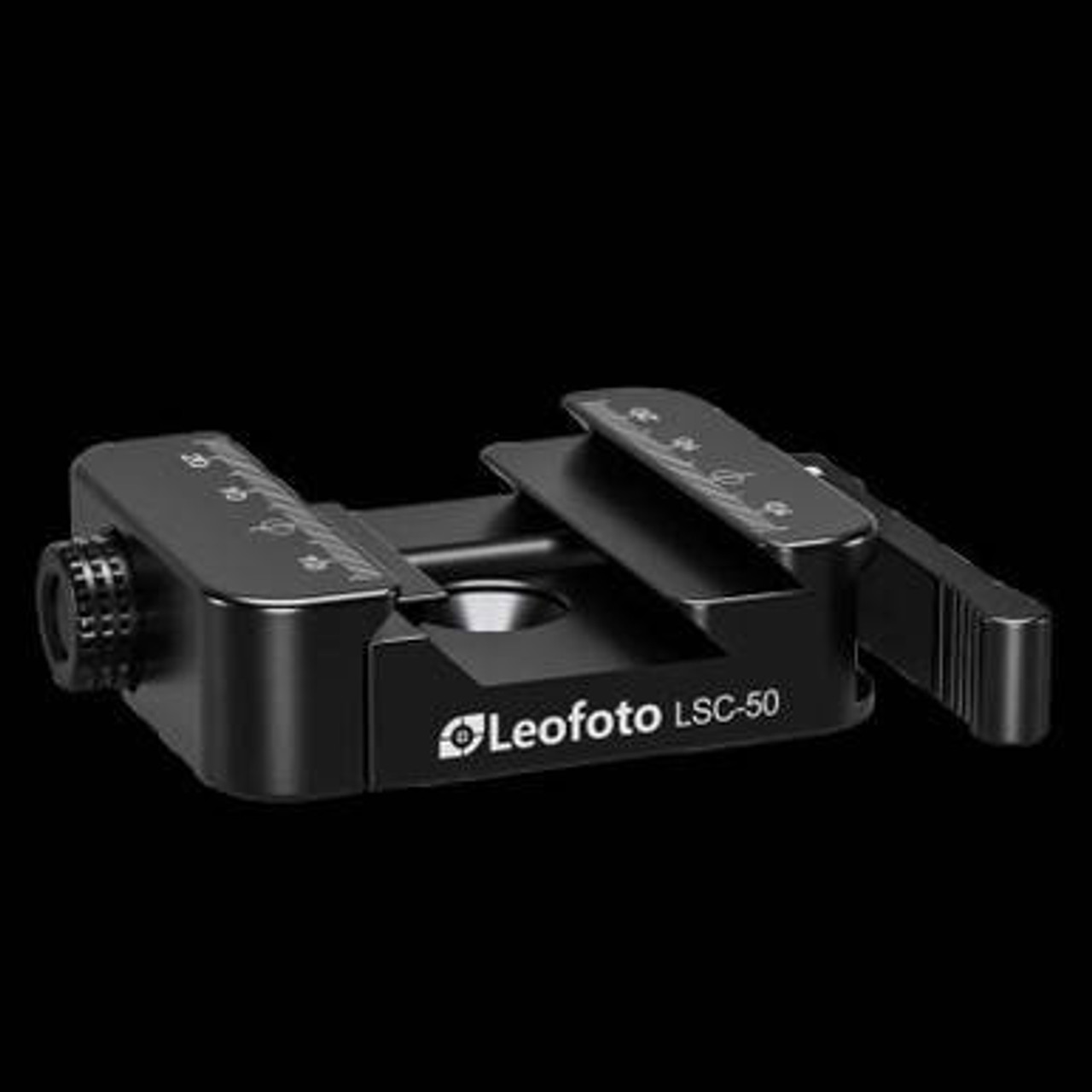 Leofoto LSC-50 Lever-Release Hybrid Clamp (Bolt-On Style) Dark Night Outdoors LSC-50 65