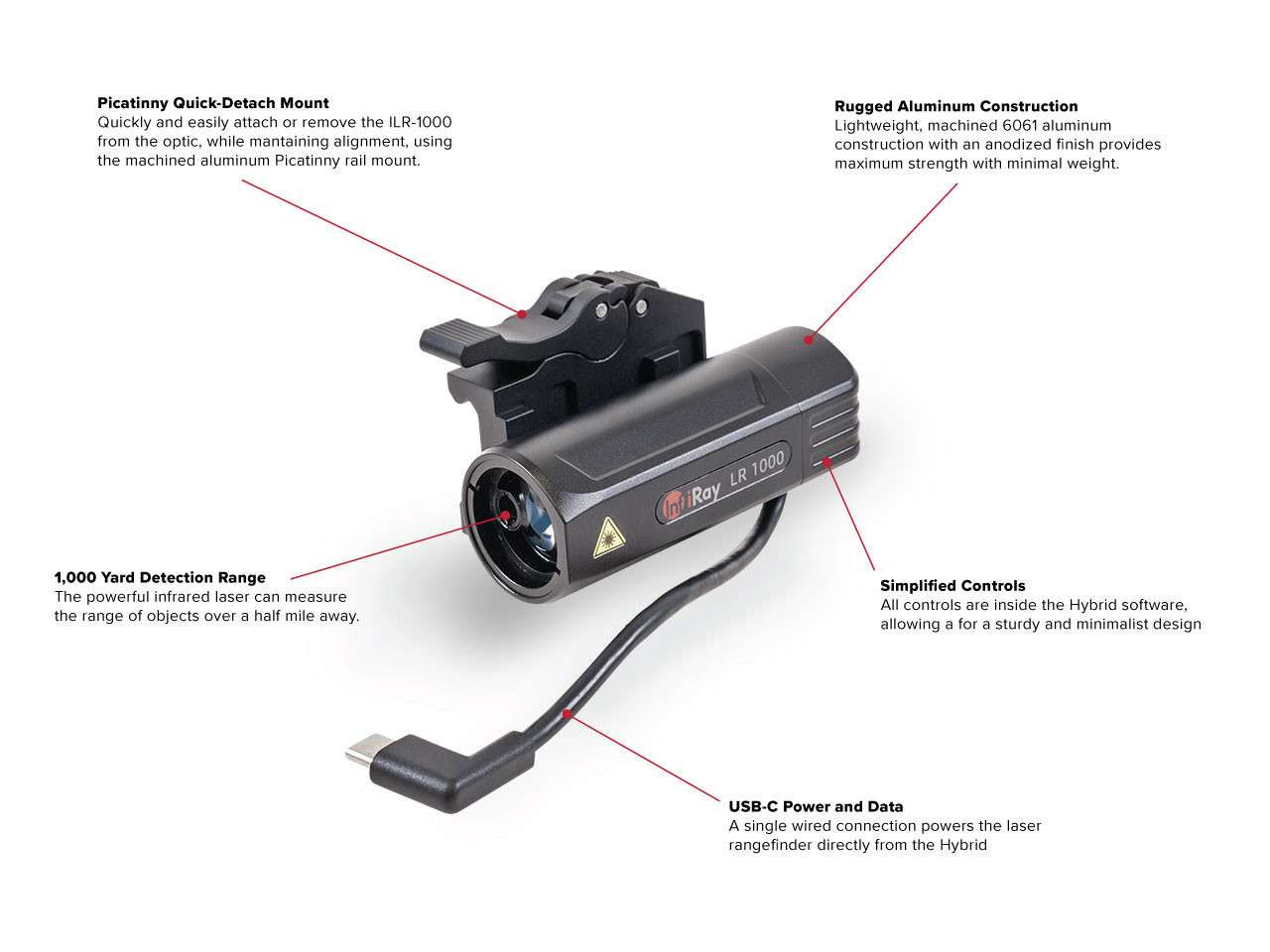 InfiRay Outdoor ILR-1000-2 Infrared Laser Rangefinding Module InfiRay Outdoor IRAY-AC82 799.99