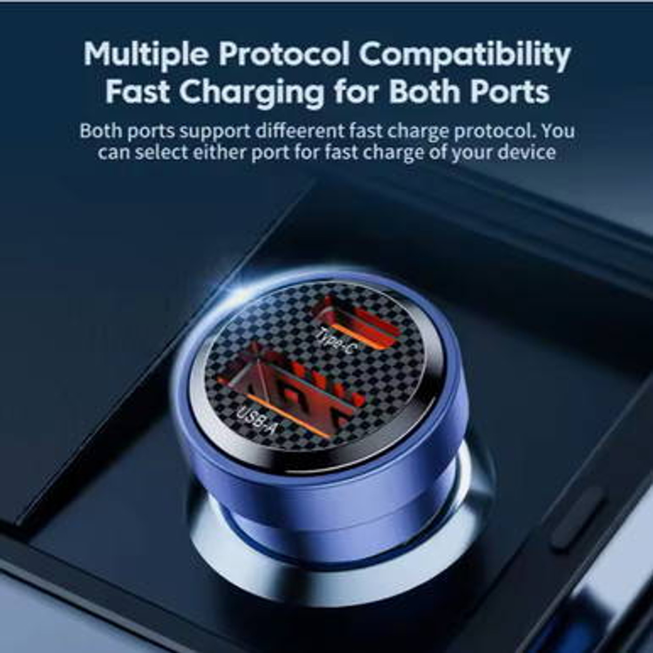 Dual Port 45W Fast Charger with A+C port