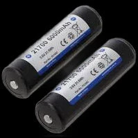 KeepPower 21700 6000mah 3.7v Batteries (pair)