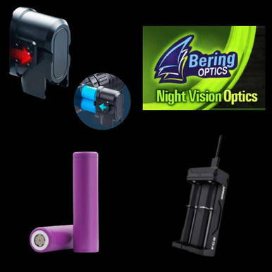Extended Battery Cap Kit for Bering Optics Thermal Scopes - Dark Night Outdoors - Sale