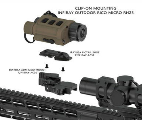 RICO MICRO PICTAIL Helmet/Weapon Shoe (AC52)
